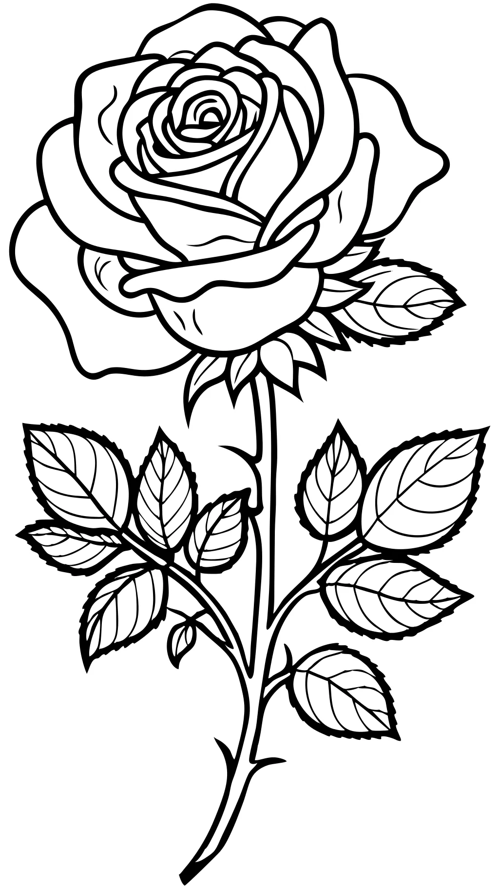 coloring pages flowers roses